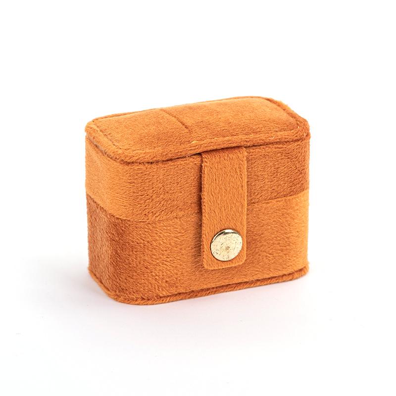 Minimalist Velvet Ring & Stud Earrings Gift Box