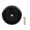 2er-Pack GX10168 Rasenmäherräder mit Schrauben für D140 D160 D170 L100 L110 L120 L130 LA115 Z355E Z425 Z445 Aufsitzmäher