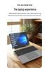 Multi-Functional Portable Leather Touch Foldable Detachable Keyboard