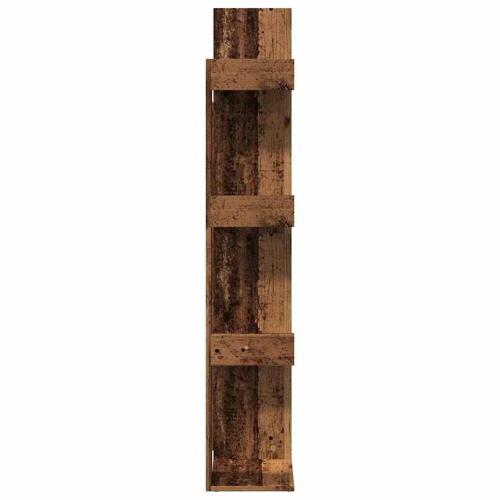 Bookshelf Vintage Wood Look 48 x 25.5 x 140 cm Particleboard