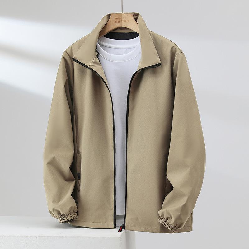 

Куртка рабочего стиля большого размера, ветрозащитная, водонепроницаемая, со стойкой XL хаки