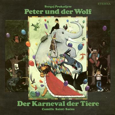 LP Record SERGEI PROKOFIEV CAMILLE SAINTSA Peter Und Der Wolf Karneval Der Ti 827771 ETERNA 1984 German Dem Classical Used