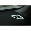 Fit For BMW X1 F48 2016- Matte Silver Dashboard Air Outlet Vent Frame Trim