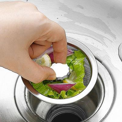 Stainless Steel Sink Plug Kitchen Sink Trainer Kitchen Filter Replacement Multi-function Kitchen Drain Cover Basket