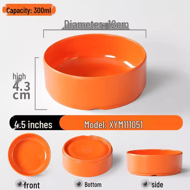 Commercial Melamine Small Steamed Dish Bowl