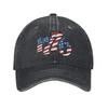 Custom Cotton Since 1776 Ameican Flag Happy Fourth Of July USA Gifts Baseball Cap Men Women Adjustable Adult Dad Hat Spring