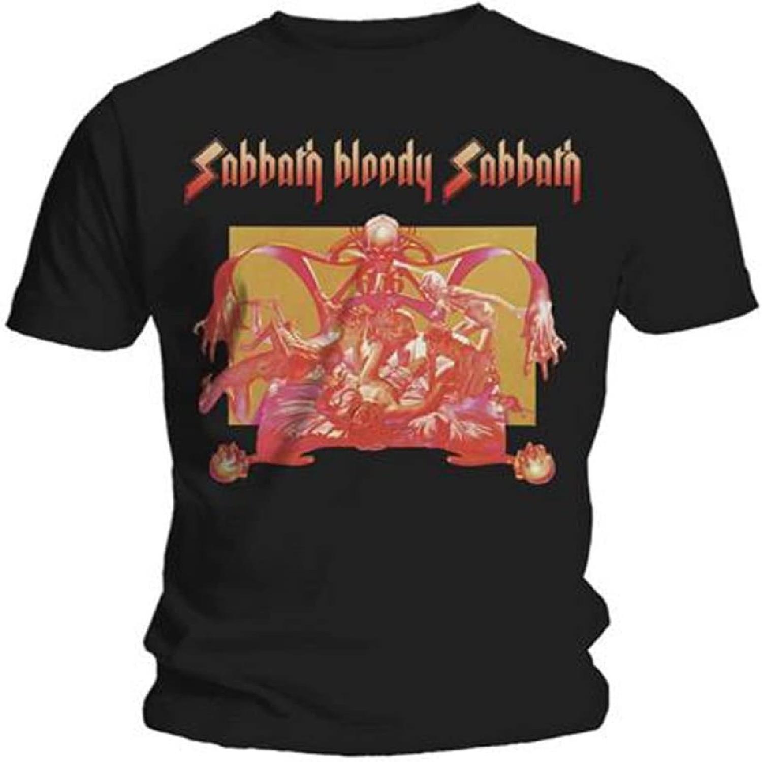 Men s Black Sabbath Sabbath Bloody Sabbath T-Shirt Black S чёрный