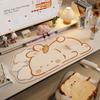 Extra Large Cute Cartoon Diatomaceous Earth Mouse Pad Desk Mat
