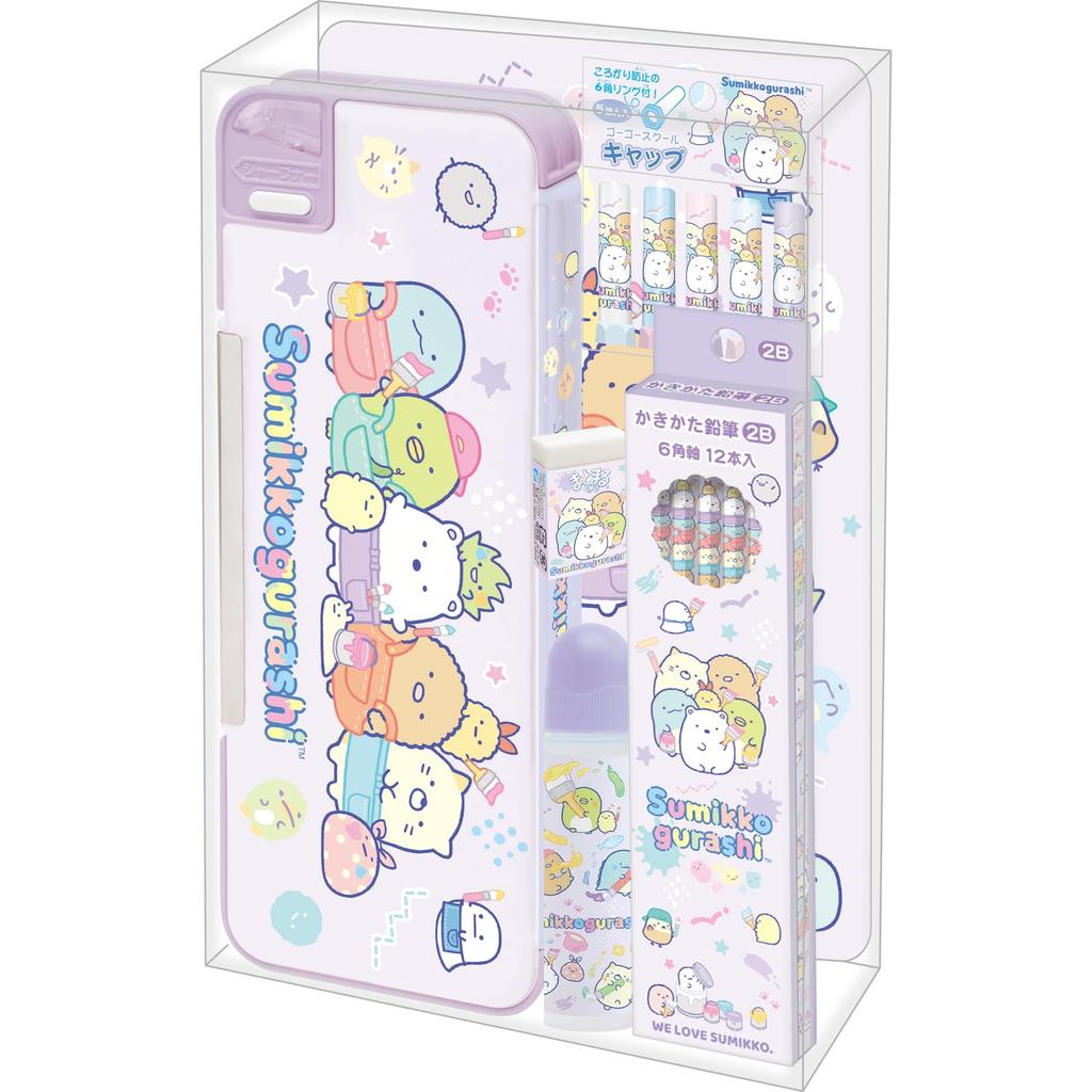Go Go School Sumikko Gurashi Gift Set GS16901 San-X
