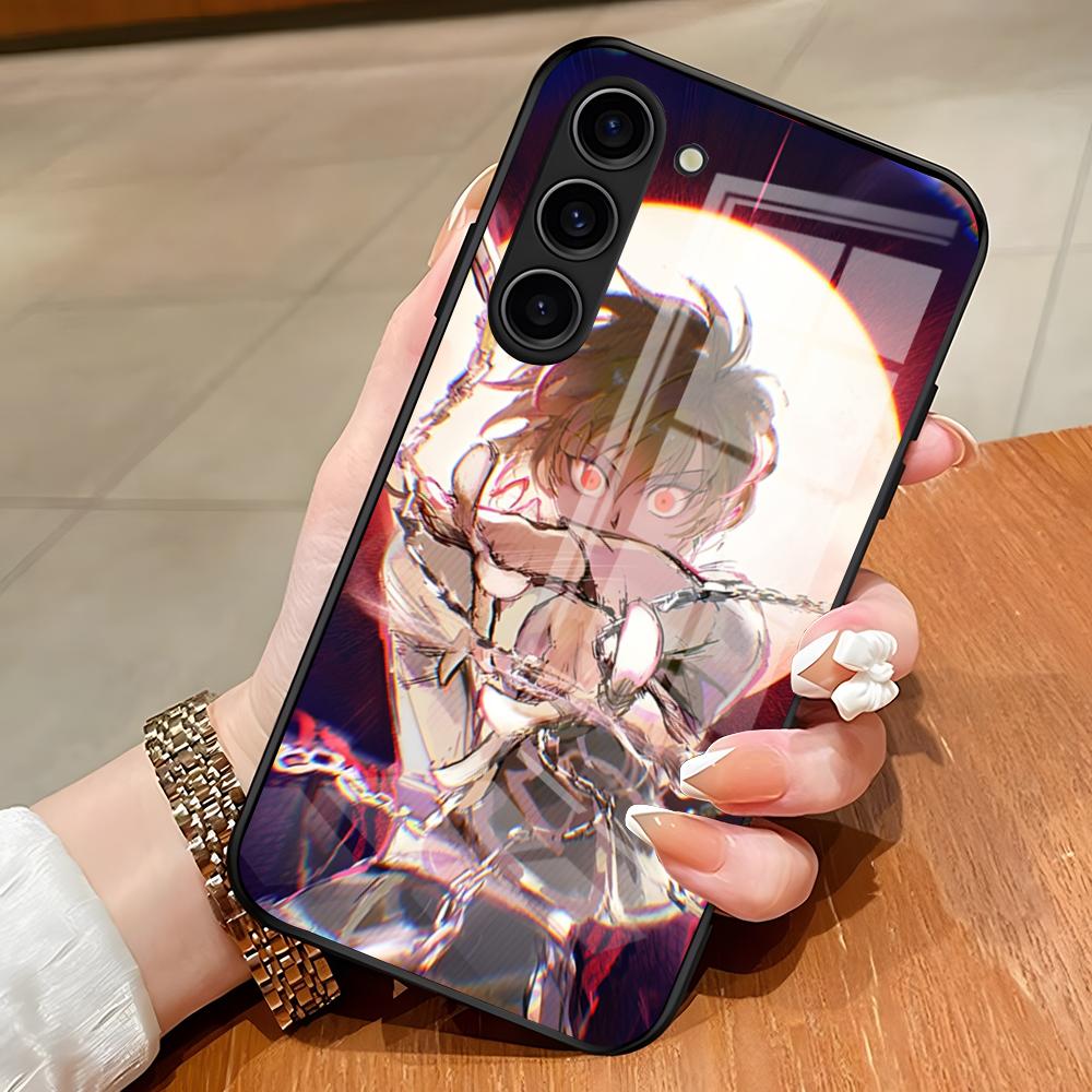 Hunter X Hunter Anime Kurapika Phone Case For Samsung S26 S25 Edge Ultra S23 S22 S21 S20 Ultra Plus S24 Fe A54 A53 A25 Glass Co