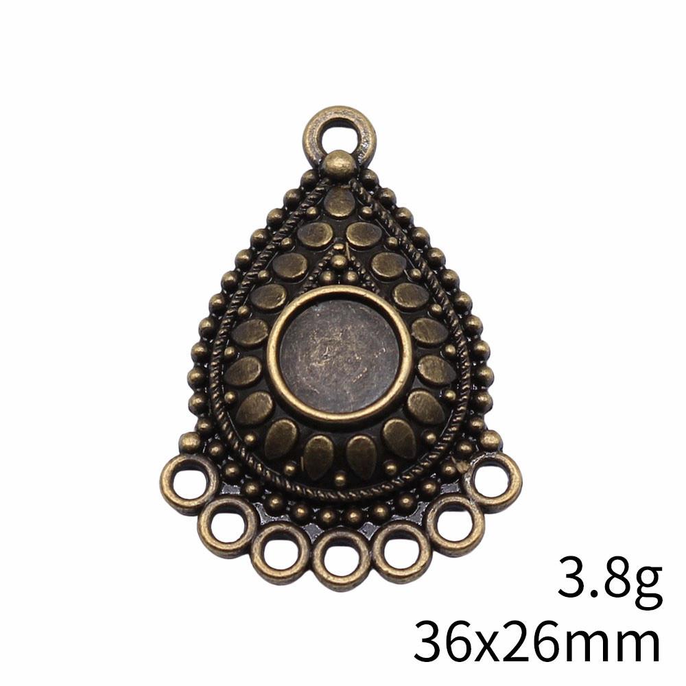 2025 Trend Accesories Water Drop Earring Connector Accessories Parts Ornaments For Home Accessories Parts