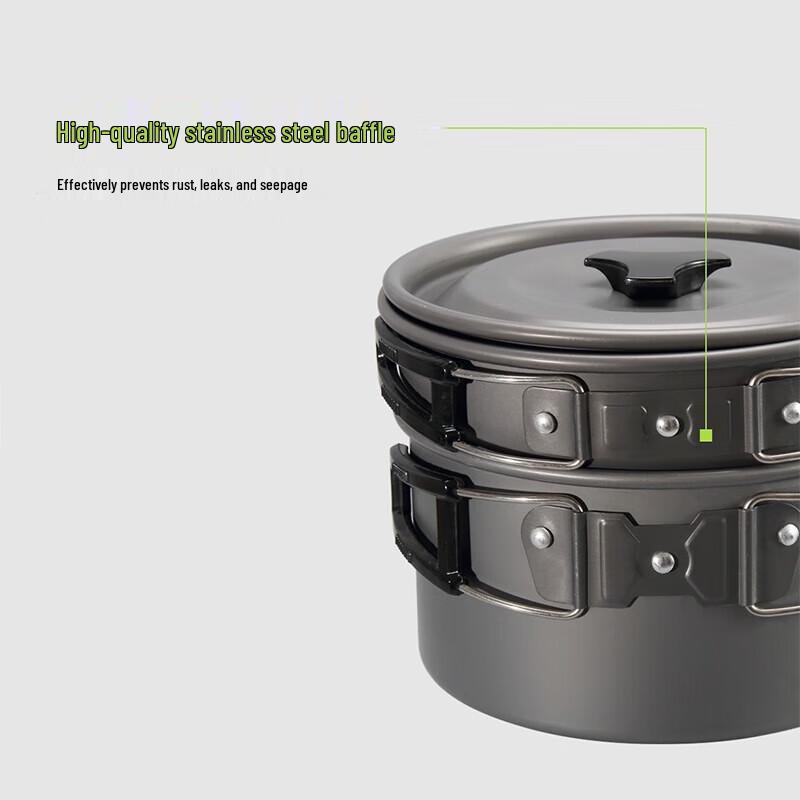 FTLY Outdoor 3-Piece Cookware Set