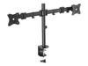 Digitus | Desk Mount | DA-90349 | Adjustable Height, Swivel, Tilt | Black