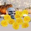 Large Marigold Flower Heads Silk Diwali Marigold Fake Flower Day Of The Dead Decorations Artificial Marigold Garland