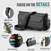 For Google Pixel 9 Pro XL 8Pro 7A Case with Pen Holder Slot, RFID Blocking Wallet Case with Card Holder Zipper Strap PU Leather
