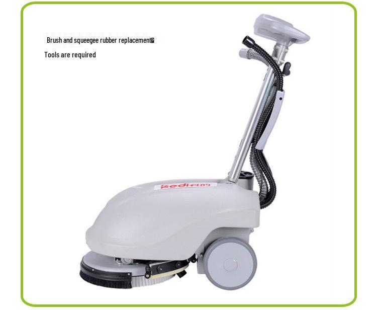 Ke's 350B Walk-Behind Bathroom Floor Scrubber Mop