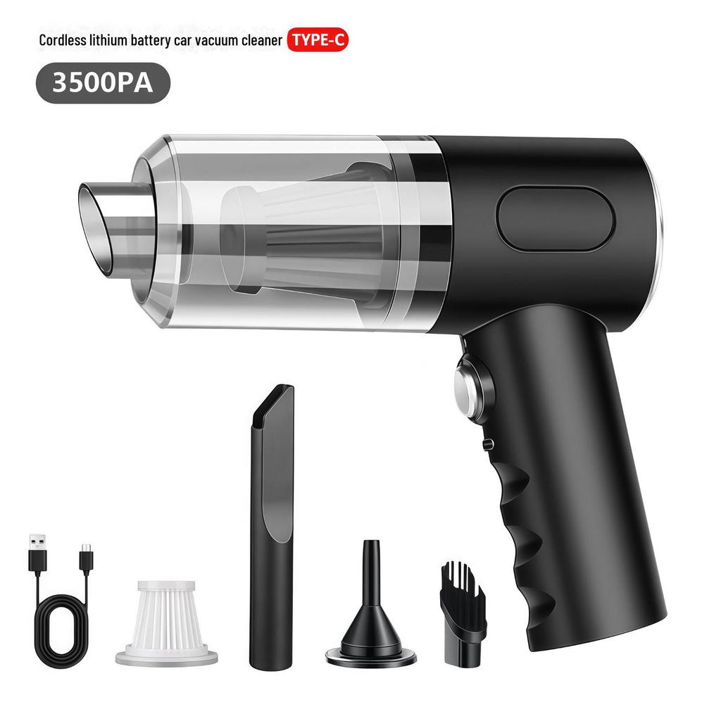 Portable Handheld Cordless Vacuum Cleaner for Home and Car - Blowing & Suction Integrated