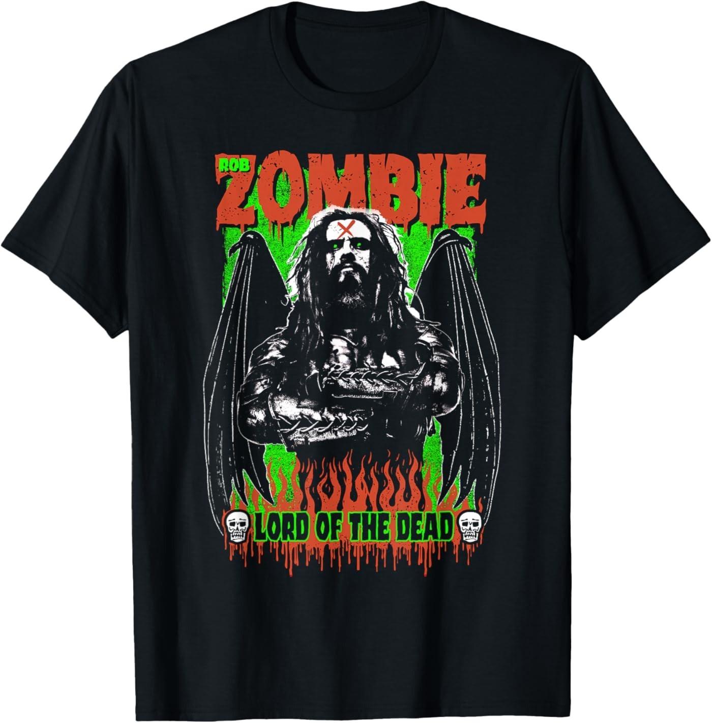 Rob Zombie Rob Wings Halloween T-Shirt S