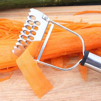 Einzelschäler aus Edelstahl für Obst, Gemüse, Gurke, multifunktionaler Schredder, Heimschäler, Küchenzubehör, Werkzeuge