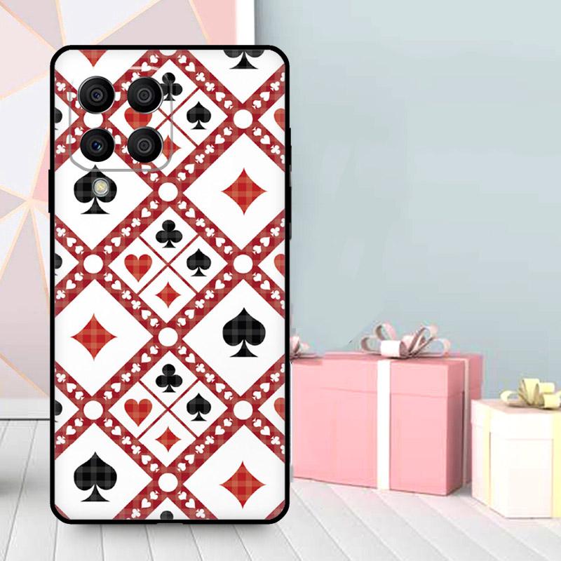 CASINO PLAYING CARDS Case For Samsung Galaxy M56 M52 M32 M53 M16 M11 M21 M31 M35 M12 M13 M14 M15 M36 M55 M34 M54