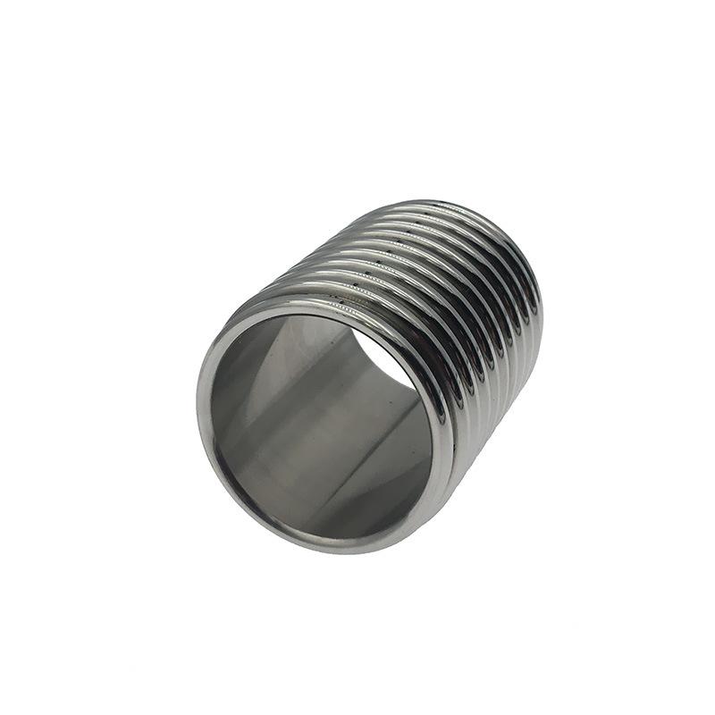 Stainless Steel Thread Penis Ring Penis Set Sex Toys Couple Passion Alternative Pleasure Sex Toy Exercise Aid