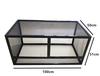 Large 50*50*100cm Reptile Terrarium Metal Mesh Screen Enclosure for Reptiles