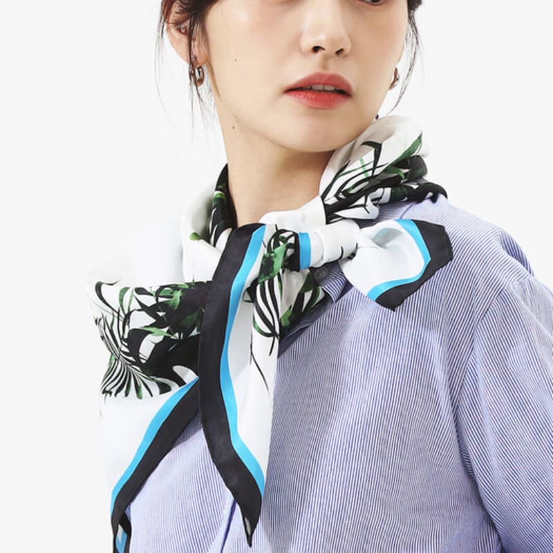 ONSZ Moon Garden Silk Scarf