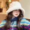Keep warm and show your face Small fisherman hat Children's personality Versatile basin hat Trend ear protection Bucket hat