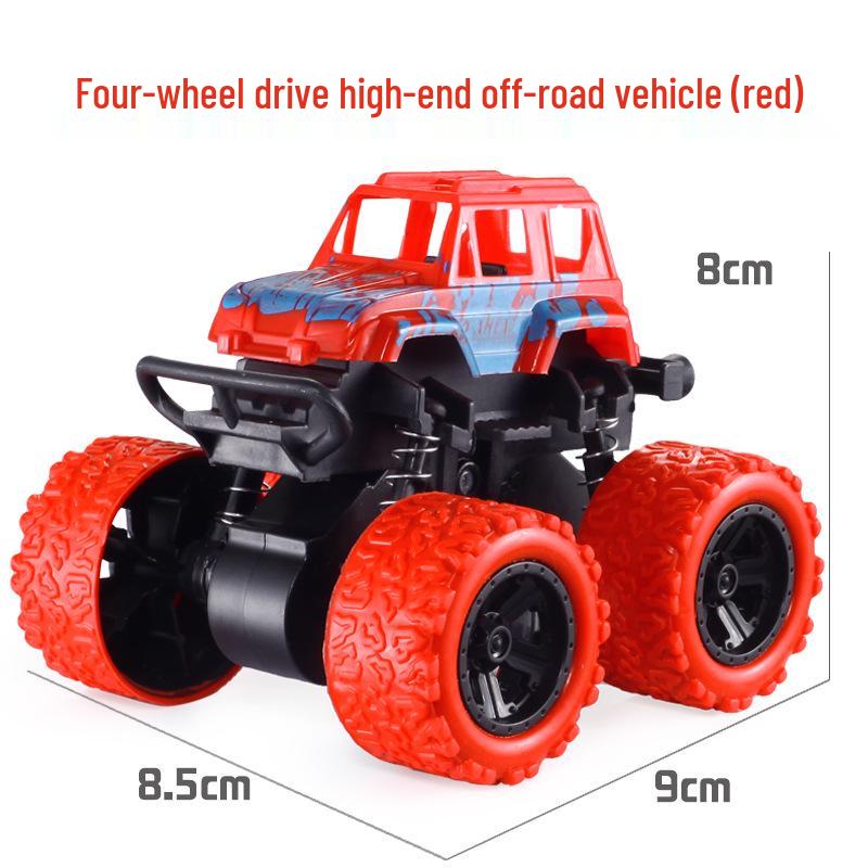 Kids' Inertial Excavator Toy Car: Off-Road Vehicle for Boys, Perfect for Small Gifts and Night Markets