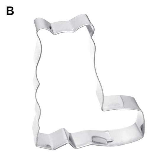 Stainless Steel Cookie Cutter Cats Shape Biscuit Cake Mold Fondant Baking Tool