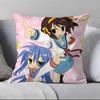 The Melancholy Of Haruhi Suzumiya Anime Pillow Case Pillowcase Soft Skin Friendly & Comfortable With A Hidden Zipper