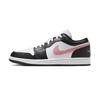 Jordan Air Jordan 1 Cow Leather Abrasion Resistant Low top Skateboard Shoes Unisex Gray 553558-165(team1954-)