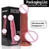3 Size Super Realistic Dildos Soft Silicone Big Penis with Suction Cup G-spot Female Masturbator Anal Plug Sex Toy for Women Men