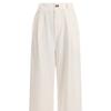 Shop   Women Back Elastic Waist Wide Pants Corduroy Black Pic Wpt 12165