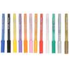 Coloured Acrylic Marker Pen Kit Non Toxic Water Based Painting Drawing Tool(12 Colors )