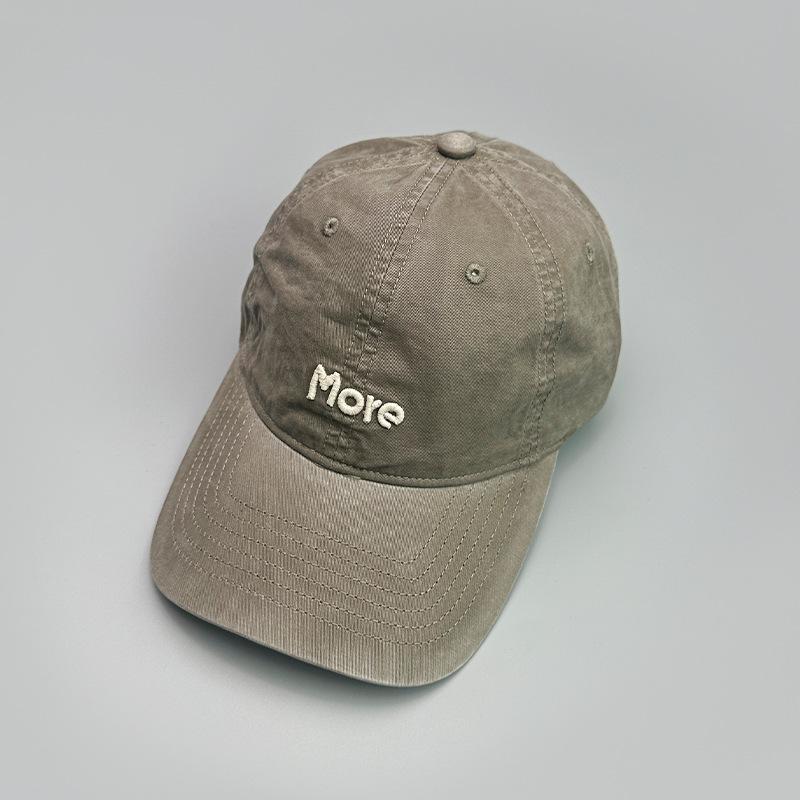 Street Simple Letter Embroidery Baseball Cap Men'S And Women'S Sunshade High Quality Fashion Casual Cap