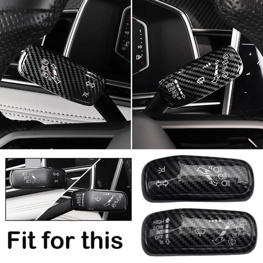 Car Interior Accessory Headlight Switch Trim Color Black, Carbon Fiber Carbon Fiber Finish Easy Installation Perfect Match