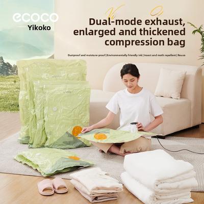 No-Pump Vacuum Bag Compression Bag Storage Organizer Packing Artifact Household Clothes Quilt Special Bag