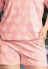 Women's Pajamas 4XL Cotton Short Sleeve Nice For Summer Loose Shorts Soft