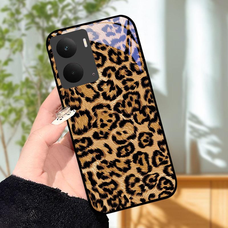 Para Capa Realme P3 5G Tampa Traseira de Vidro Temperado Capa Dura de PC à Prova de Choque Carcaça Para Realme P 3 RealmeP3 5G Para-choque Funda Coque