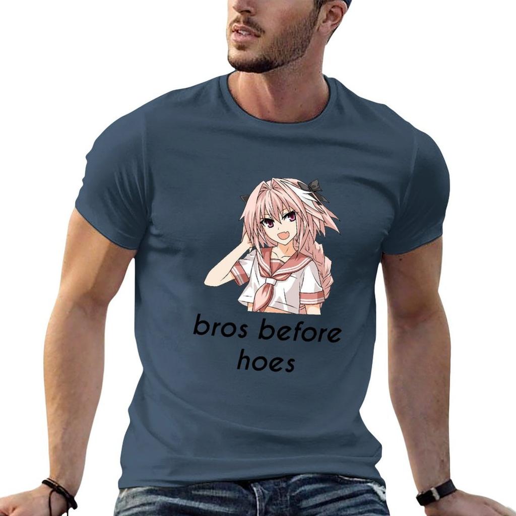 Astolof Bros Before Hoes Trap Meme Tshirt Sporty Casual Quick Dry Tshirt