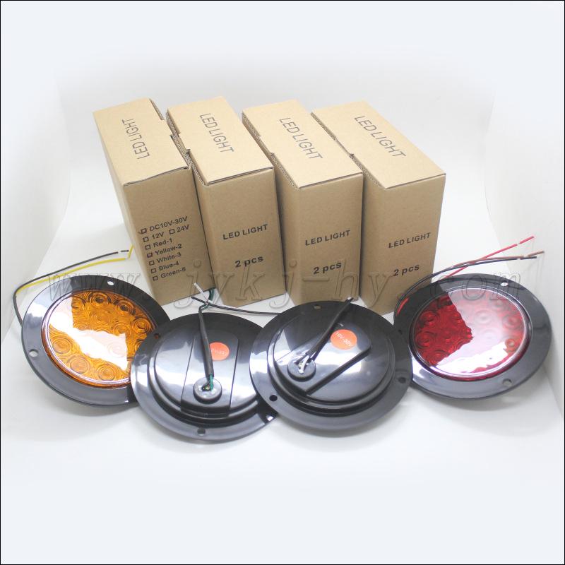 LED Car Taillight with Taiwan Brand Chip, Suitable for RVs, 12-24V