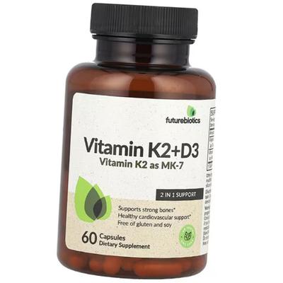 Vitamin K2 und D3, Vitamin K2 + D3, FutureBiotics (36419015)