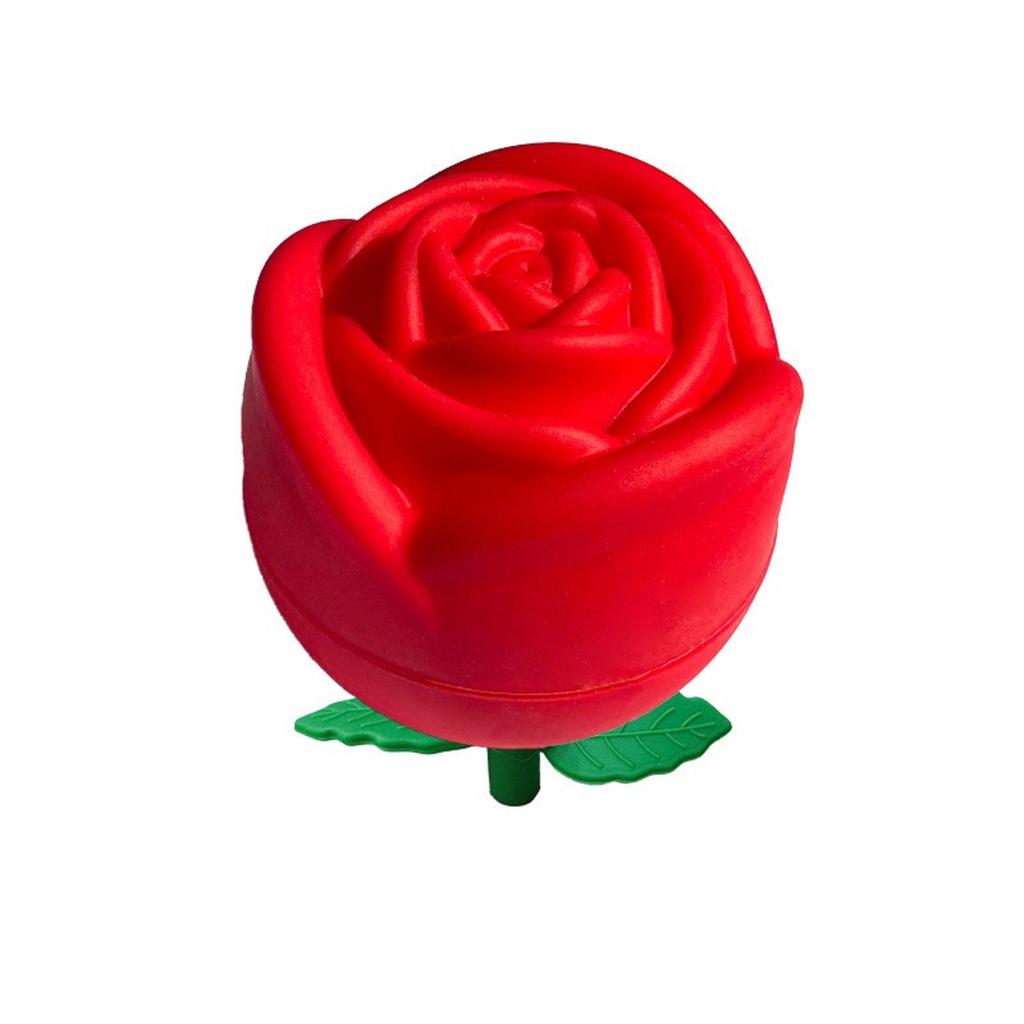 Rose Shaped Silicone Mold Kitchen Mold Supplies,Easy To Demold, Suitable For Chilled Wine, Milk, Chocolate, And Fruit Juice Beverages,