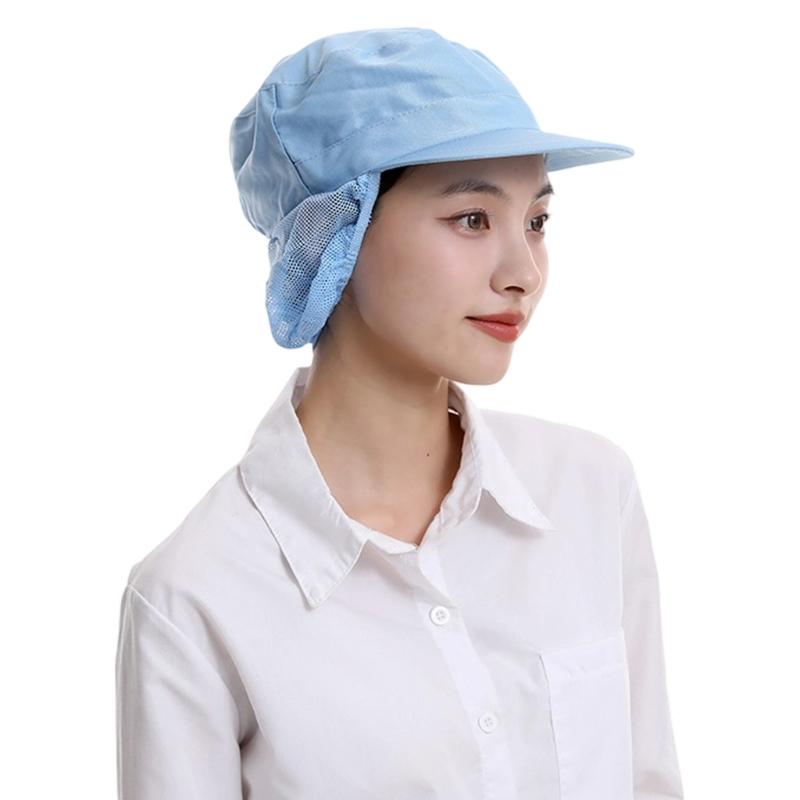 Stylish Kitchen Cap Keep Hair Neat Adjustable Elastic Chefs Hat Working Cap