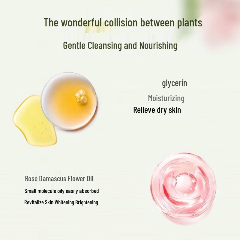 Ban Mu Hua Tian Rose Petal Essential Oil Bath Soap 100g