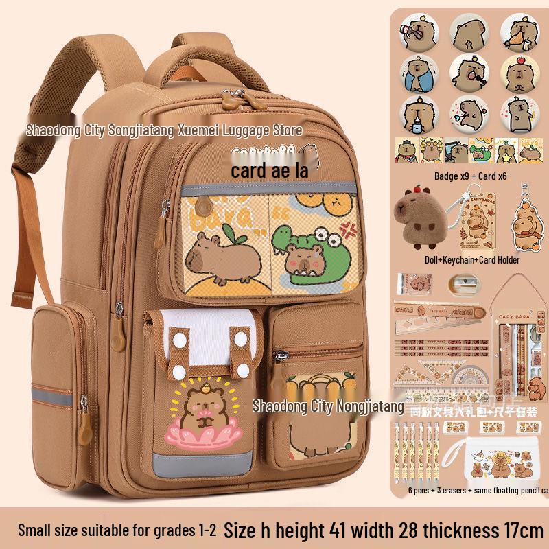 Batoh z lehké oxfordské tkaniny pro děti 6. třídy - Velká kapacita