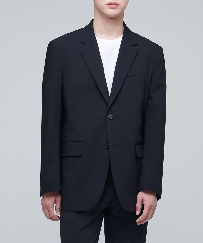 Musinsa Standard [Cooltandard] Relaxed Basic Blazer [Navy]