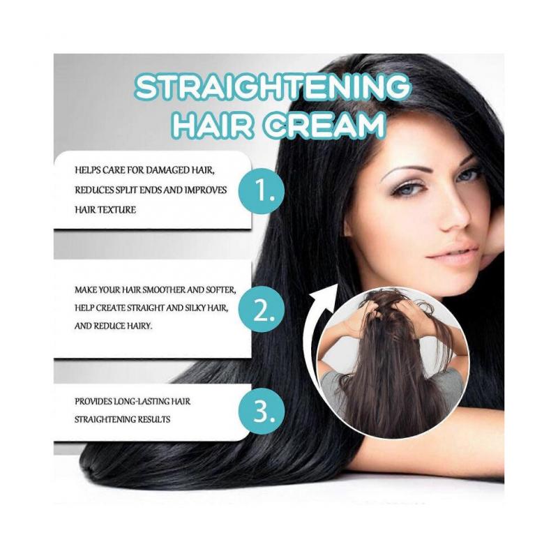 Ouhoe Keratin Repair Straightening Mask Repair Dry Split Hair Smooth Smooth Hair Mask