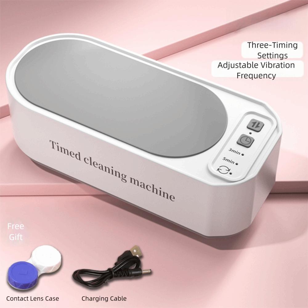 

Cleaning Tool Contact Lens Cleaner USB Rechargeable Glasses Cleaner Household White